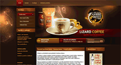 Desktop Screenshot of lizardcoffee.cz